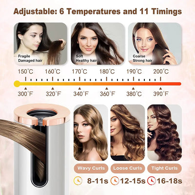 GoldCurl Ceramic Pro Styler